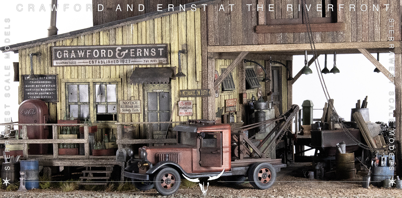 SierraWest Scale Models Crawford and Ernst at the Riverfront